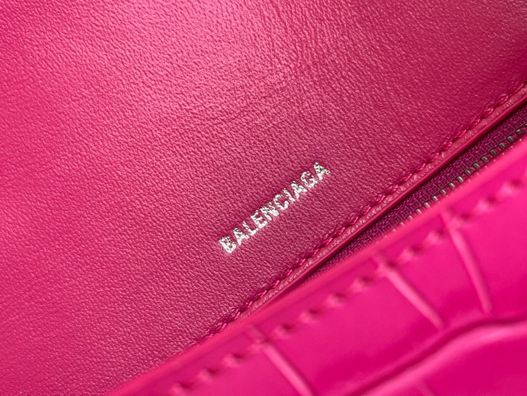 BAL HOURGLASS TOP HANDLE BAG