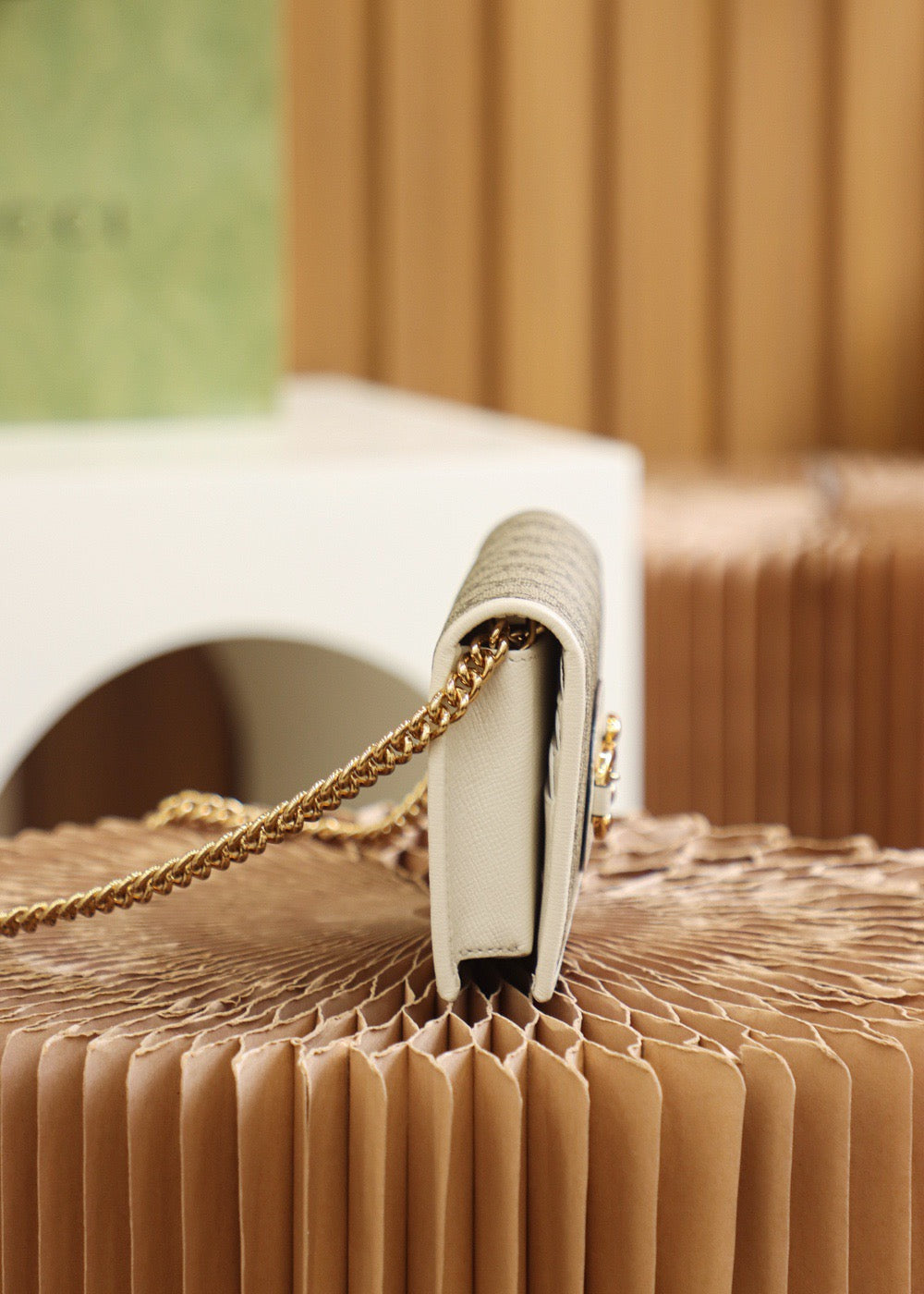 GG HORSEBIT 1955 WALLET WITH CHAIN