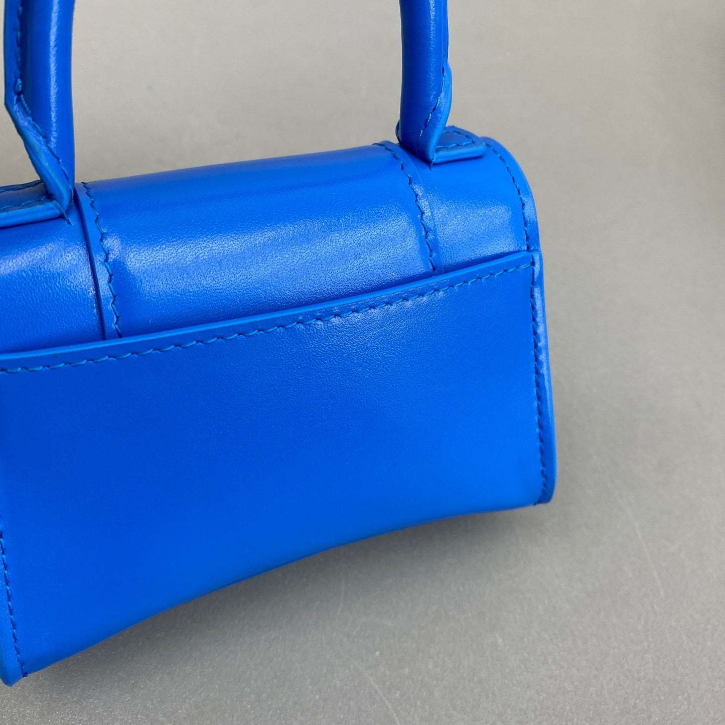 BAL HOURGLASS MINI TOTE BAG