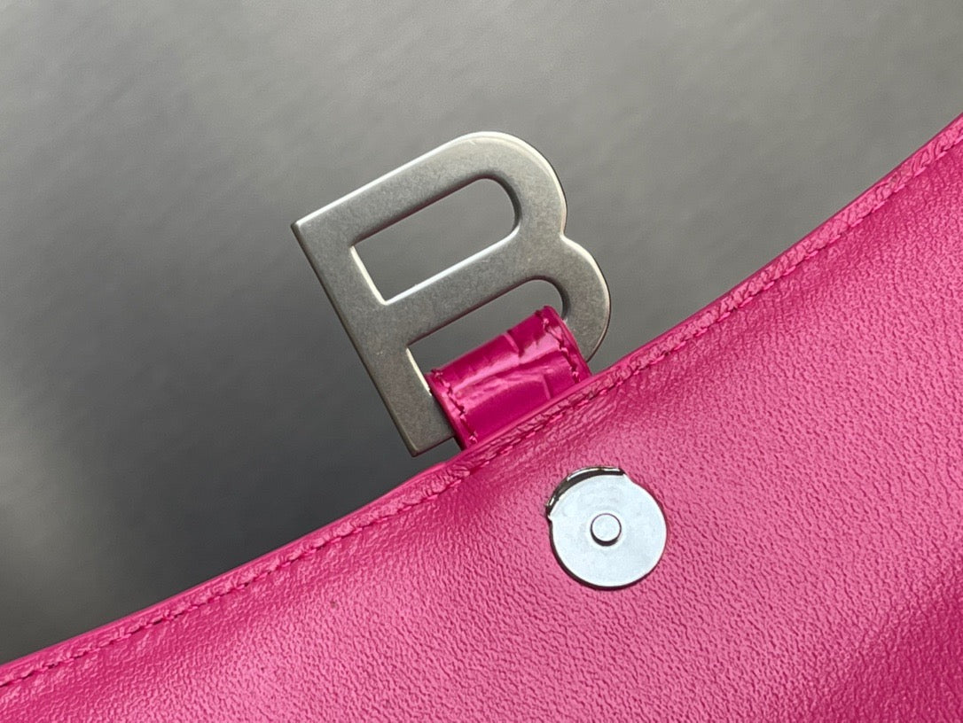 BAL HOURGLASS TOP HANDLE BAG