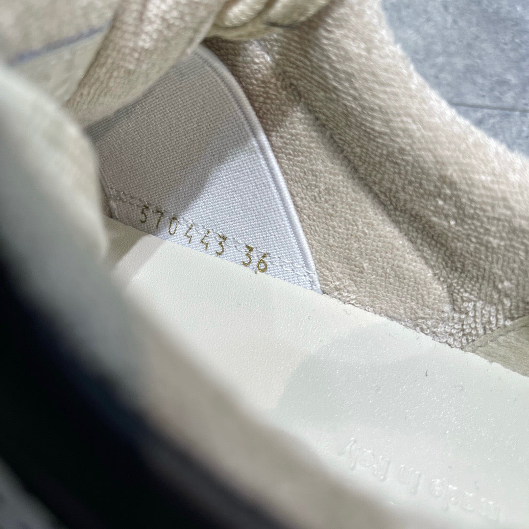 GG SCREENER LEATHER SNEAKERS