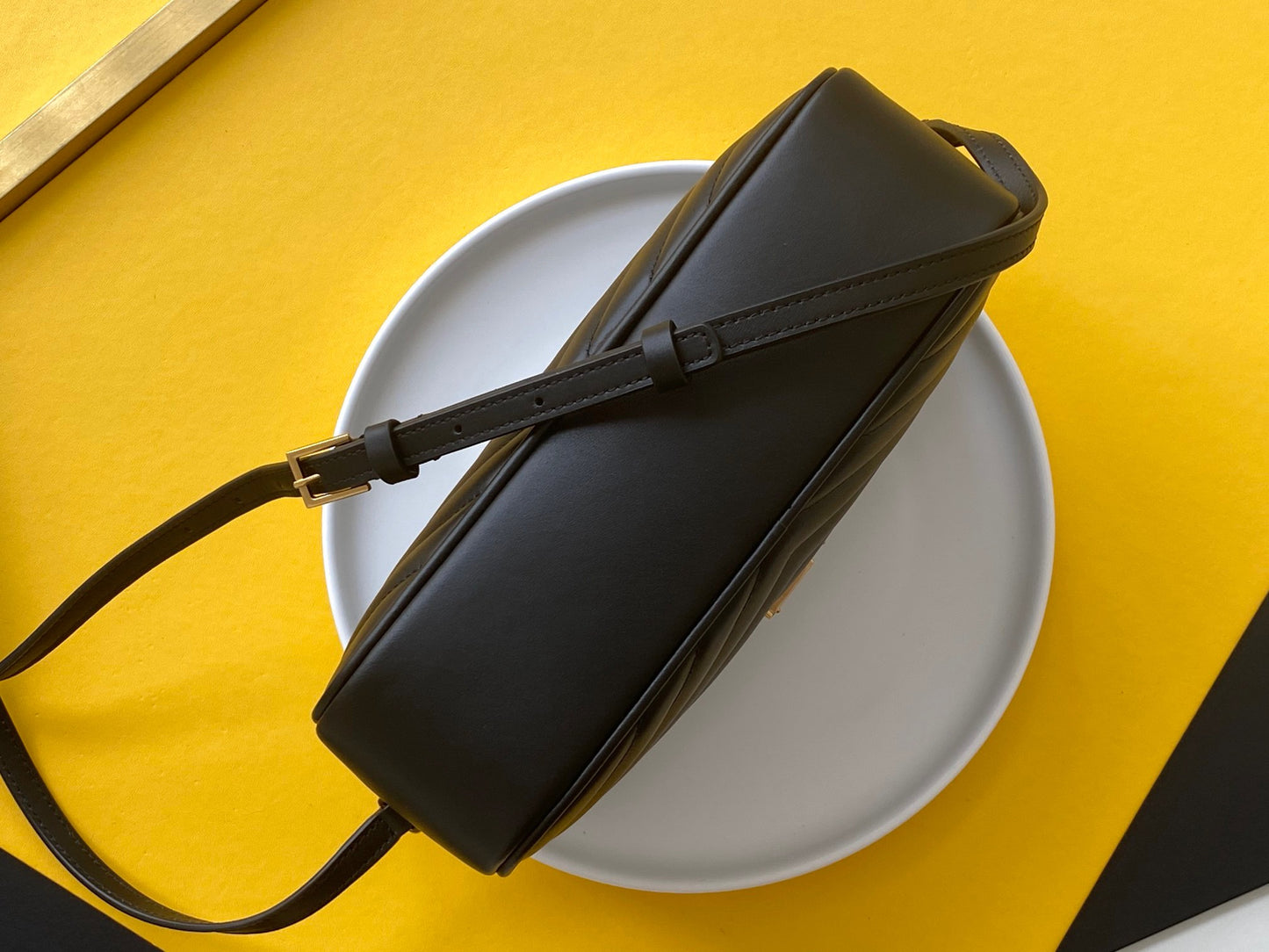 SL LOU CAMERA BAG IN QUILTED LEATHER