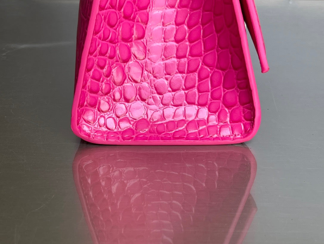 BAL HOURGLASS TOP HANDLE BAG