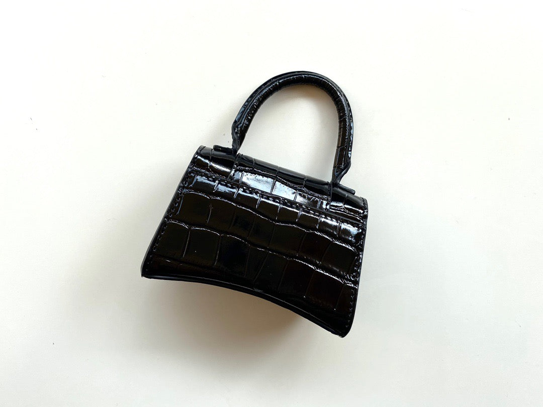 BAL HOURGLASS MINI TOTE BAG