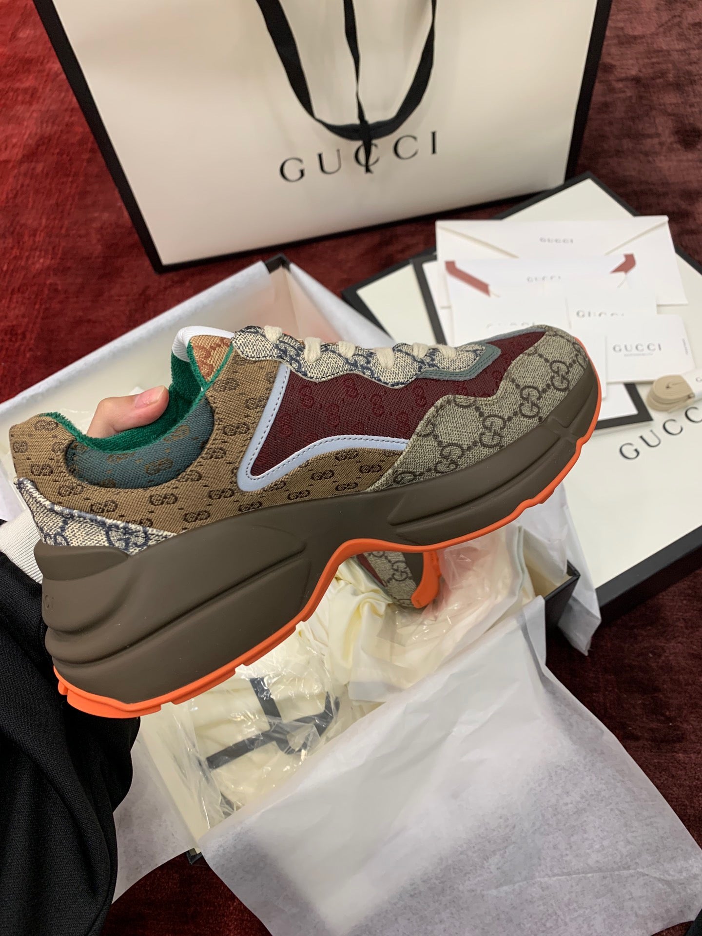 GG RHYTON SNEAKERS