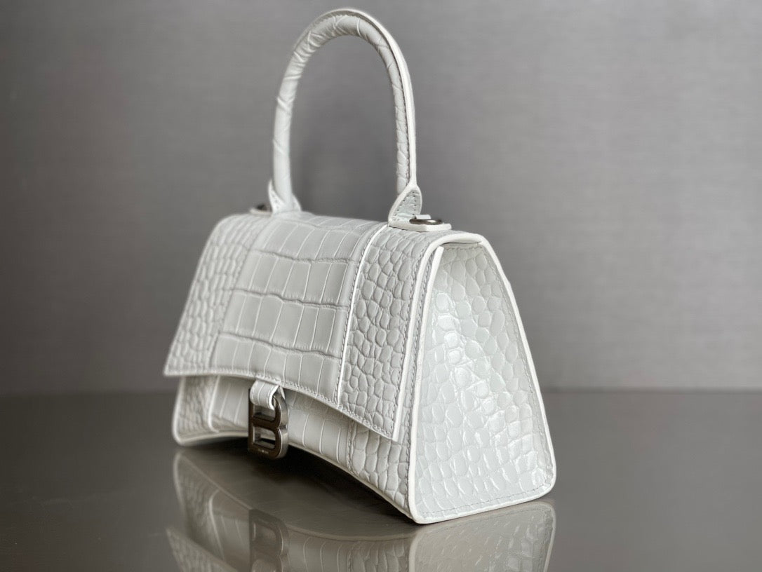 BAL HOURGLASS TOP HANDLE BAG