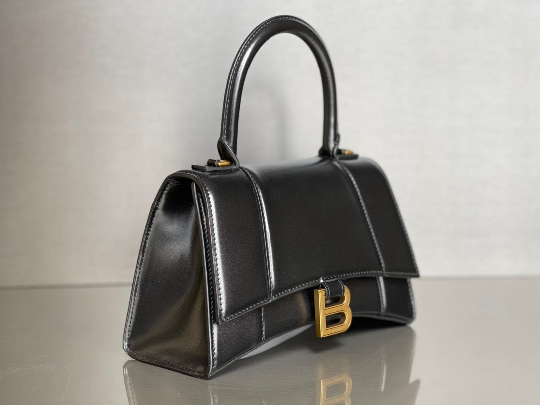 BAL HOURGLASS TOP HANDLE BAG