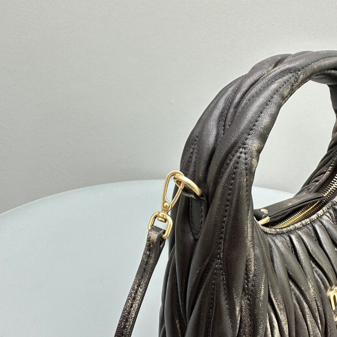 MIU M WANDER MINI HOBO BAG