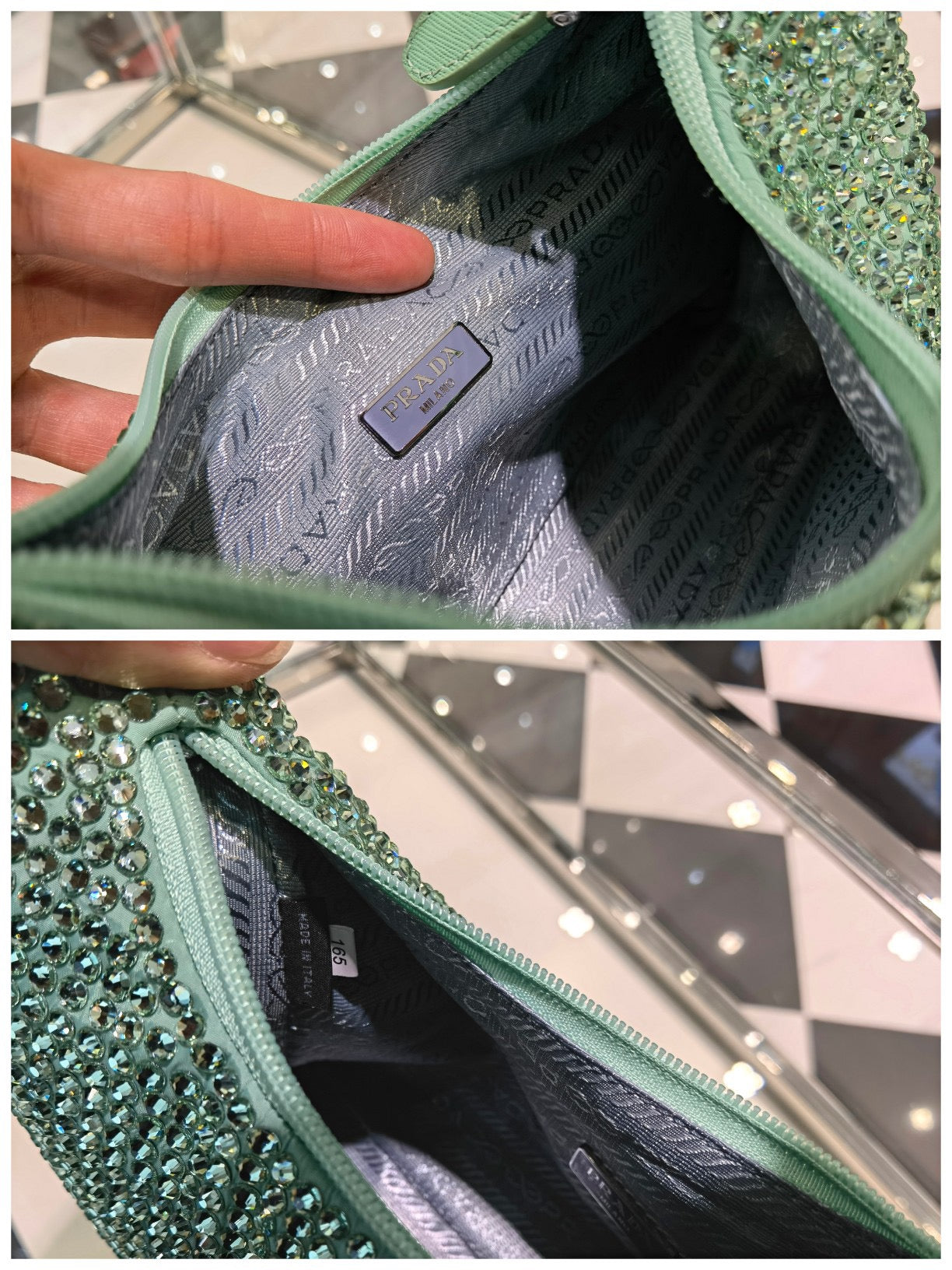 PD RE-EDITION 2000 SHOULDER BAG