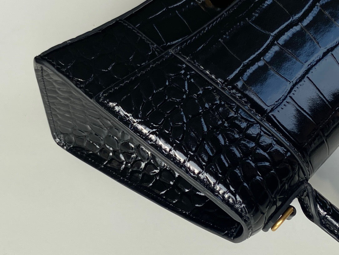 BAL HOURGLASS TOP HANDLE BAG