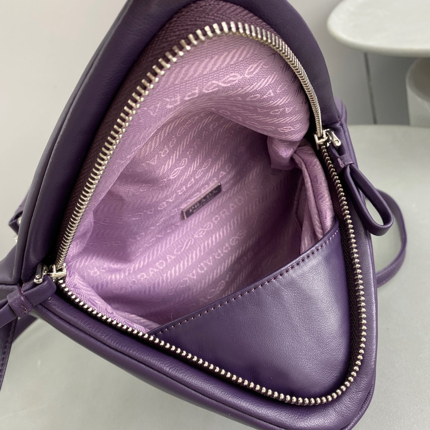 PD PADDED NAPPA LEATHER BAG