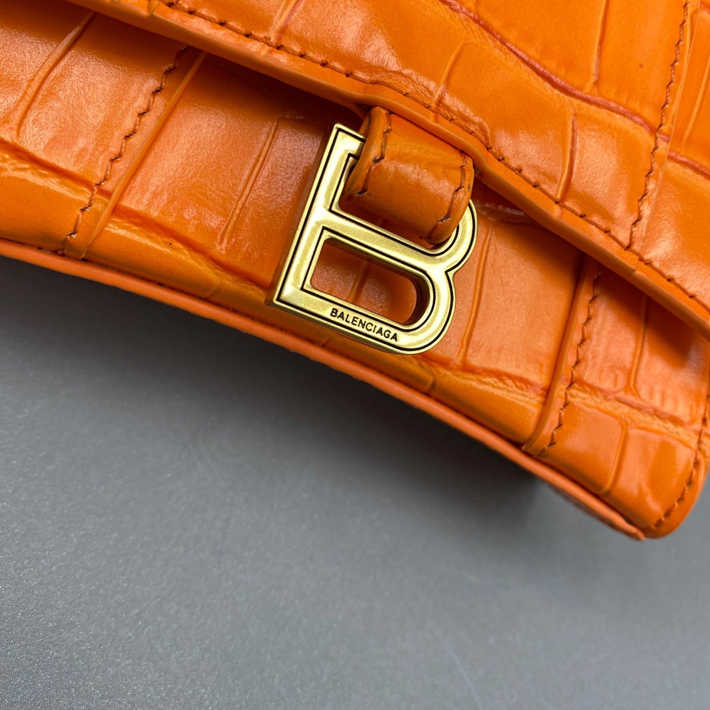 BAL HOURGLASS MINI TOTE BAG