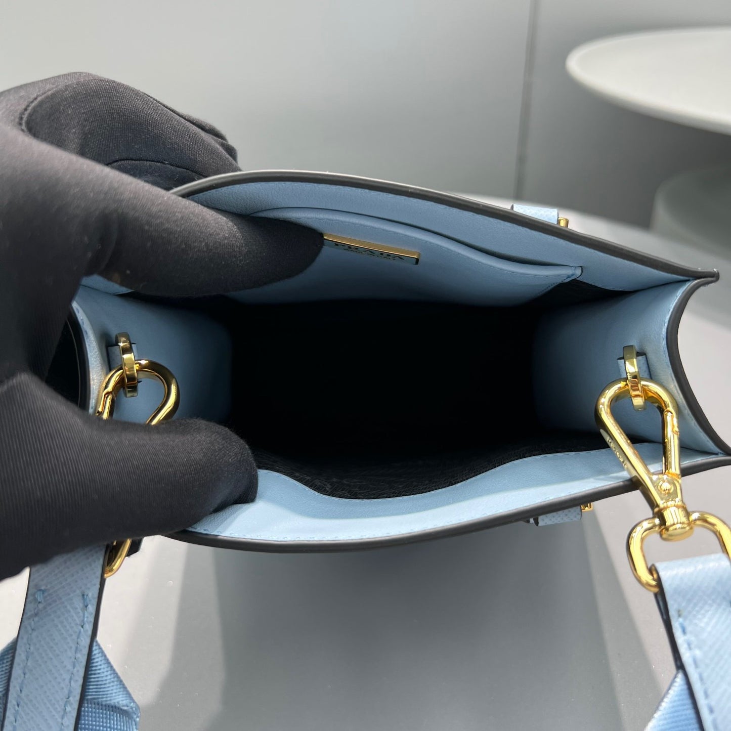 PD SMALL SAFFIANO HANDBAG