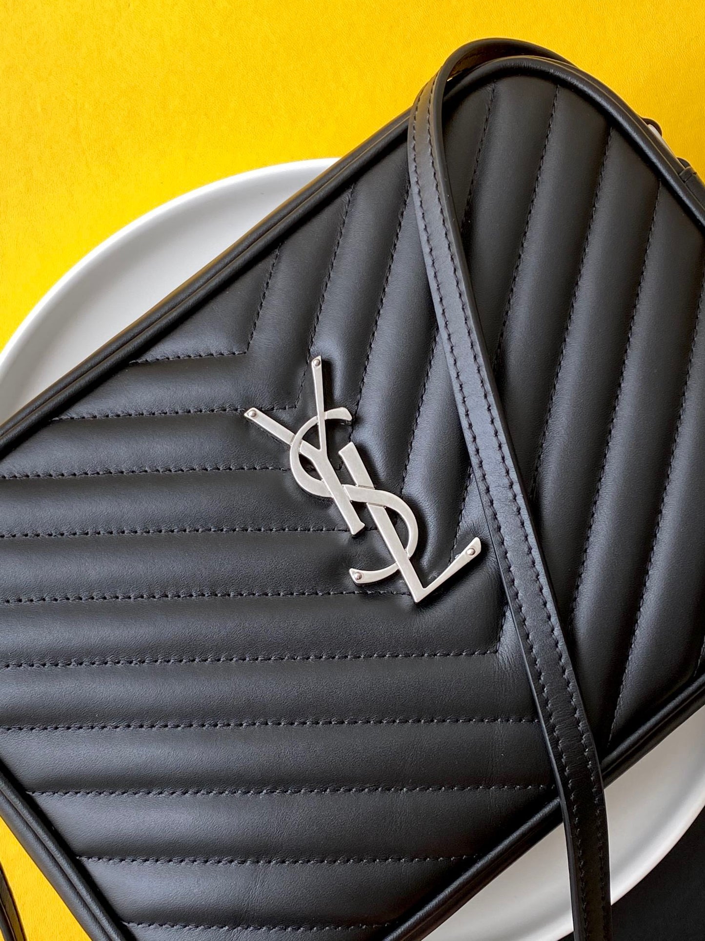 SL LOU CAMERA BAG IN QUILTED LEATHER
