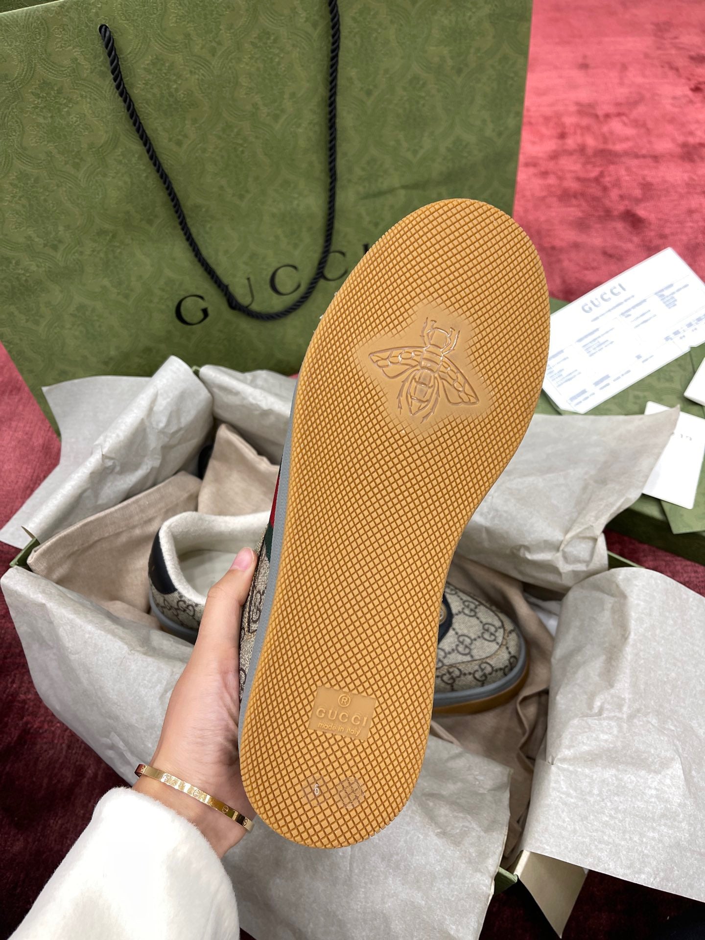 GG SCREENER SNEAKERS