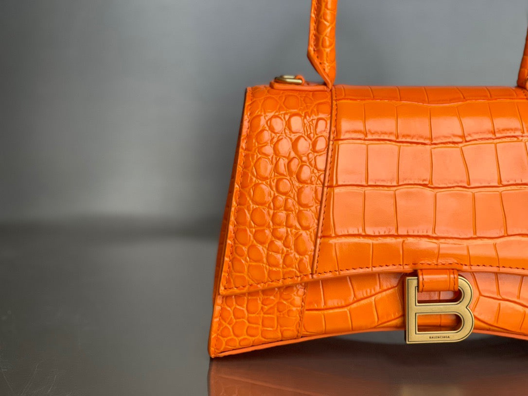 BAL HOURGLASS TOP HANDLE BAG
