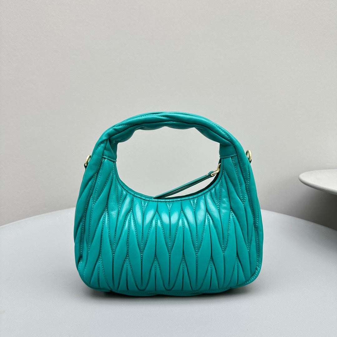 MIU M WANDER MINI HOBO BAG