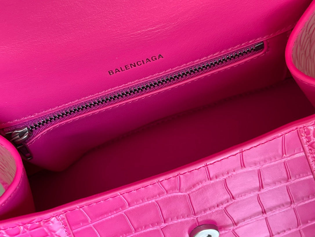 BAL HOURGLASS TOP HANDLE BAG