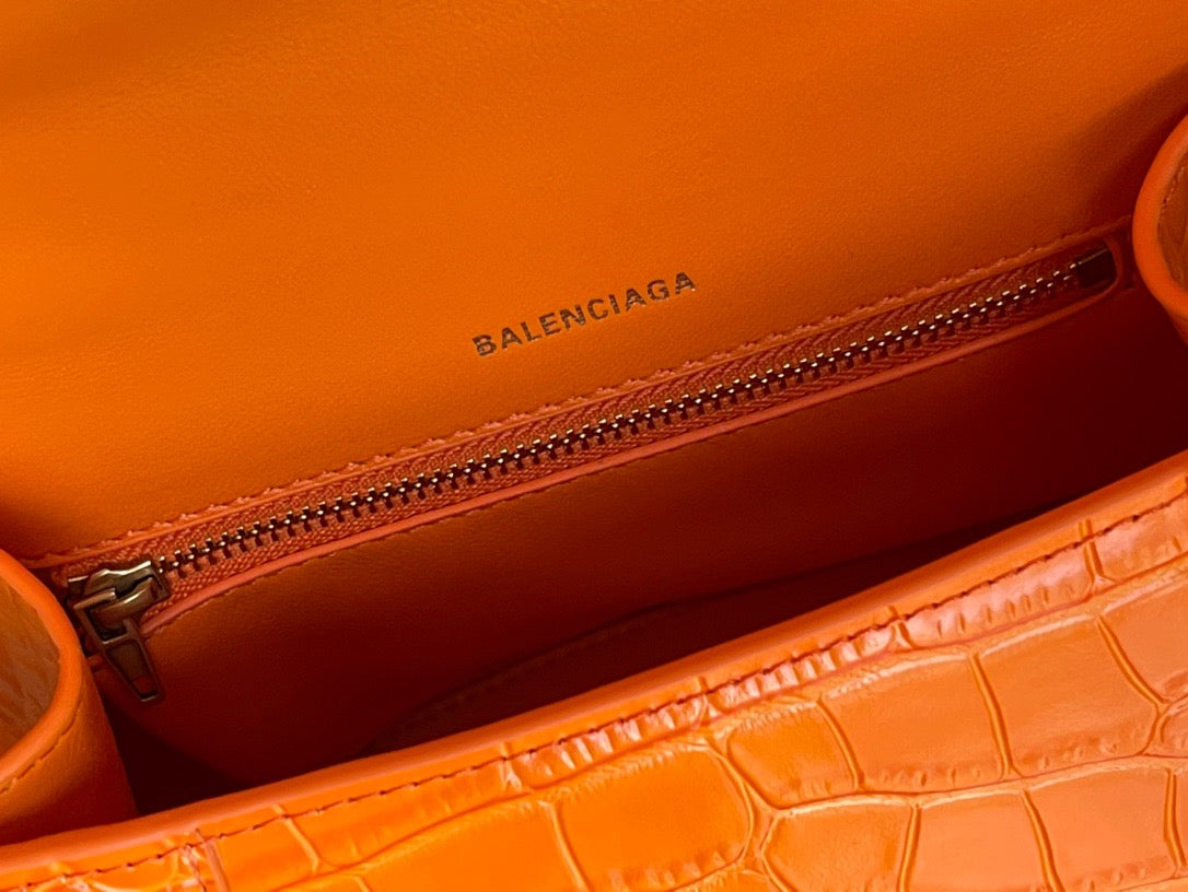 BAL HOURGLASS TOP HANDLE BAG