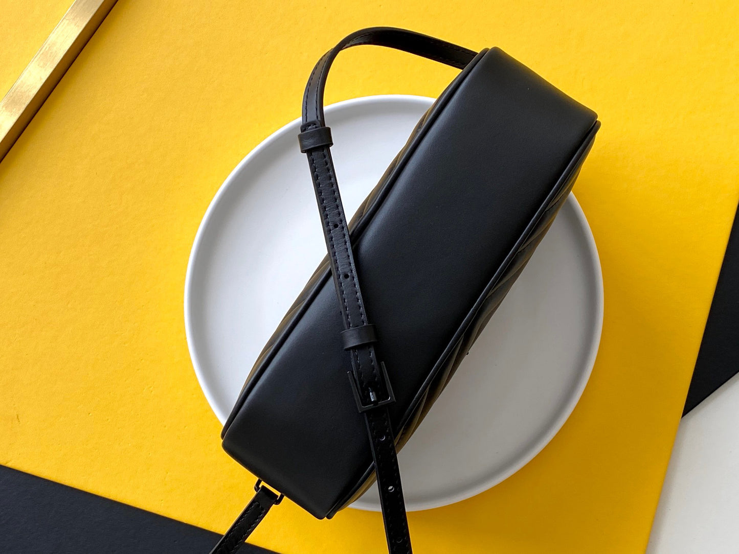 SL LOU CAMERA BAG IN QUILTED LEATHER