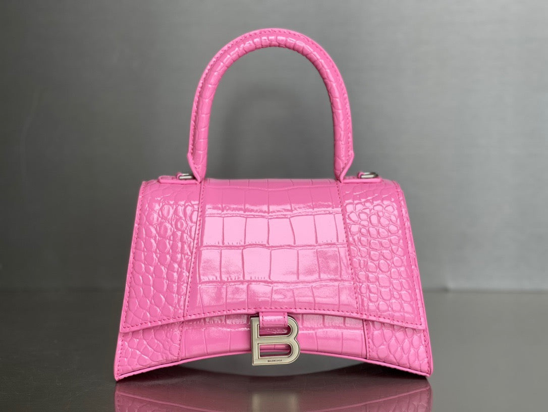 BAL HOURGLASS TOP HANDLE BAG