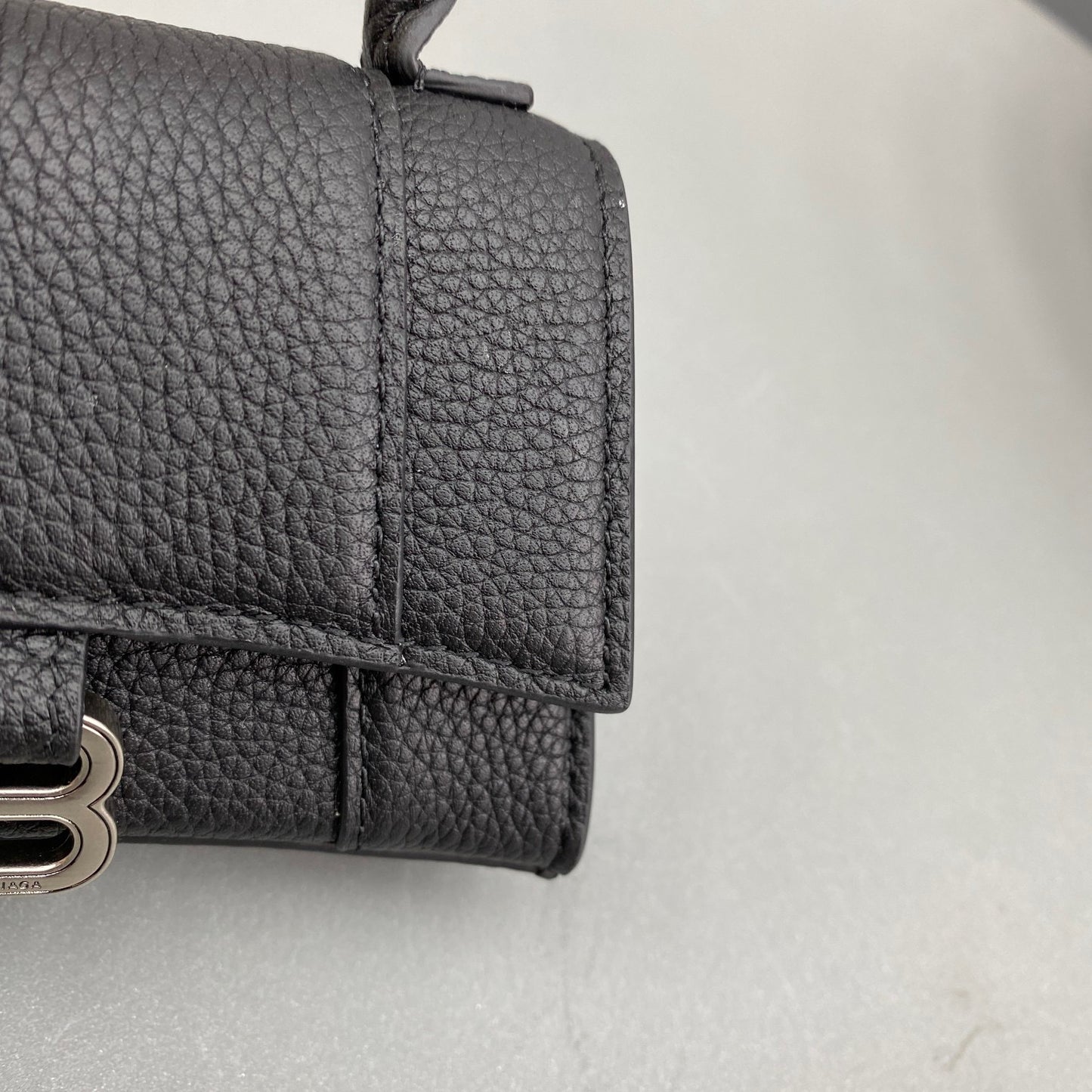 BAL HOURGLASS MINI TOTE BAG