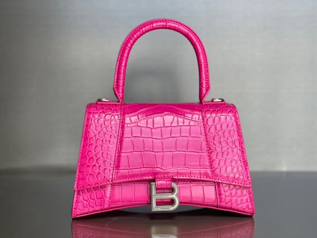 BAL HOURGLASS TOP HANDLE BAG