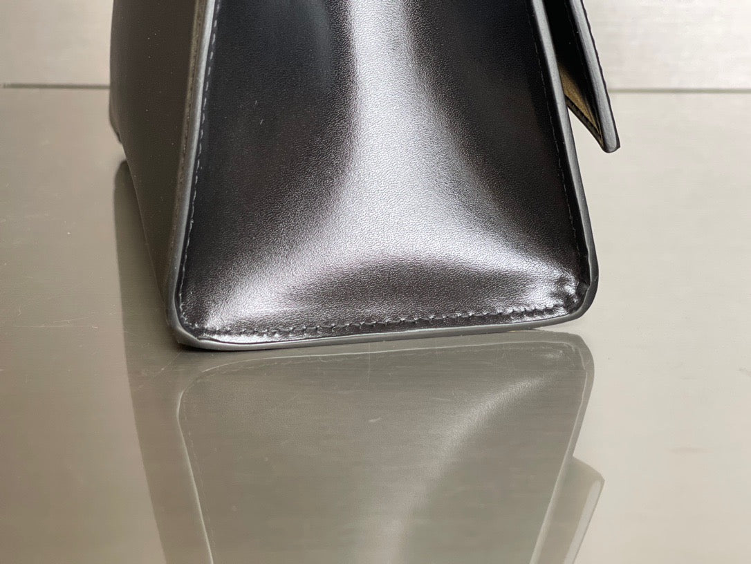 BAL HOURGLASS TOP HANDLE BAG