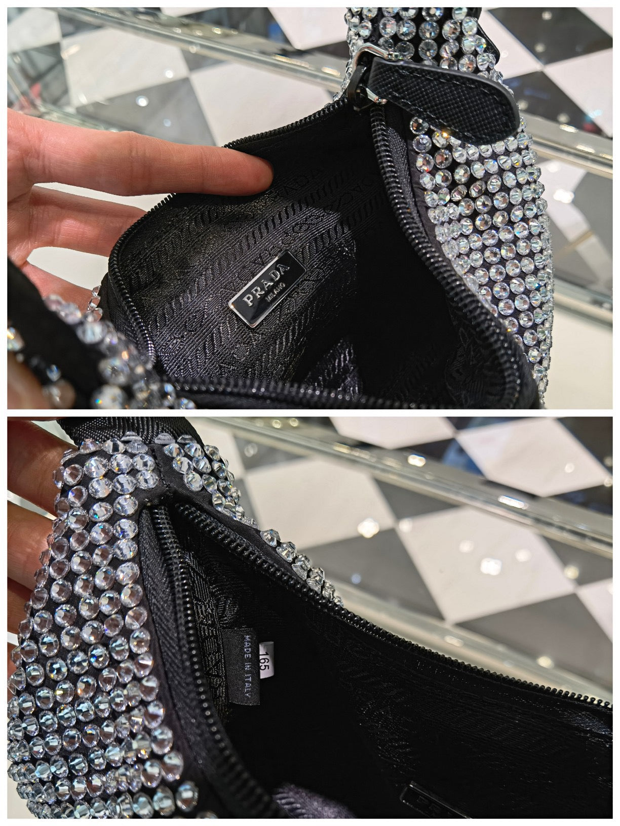 PD RE-EDITION 2000 SHOULDER BAG