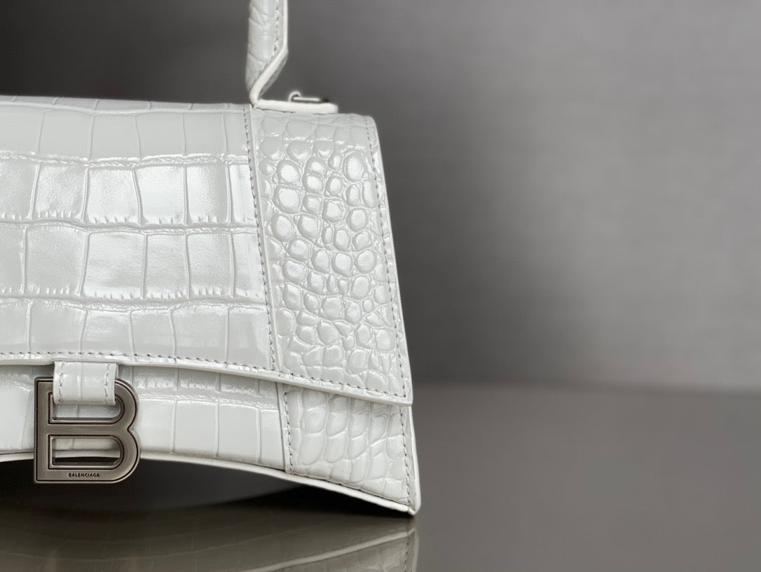 BAL HOURGLASS TOP HANDLE BAG