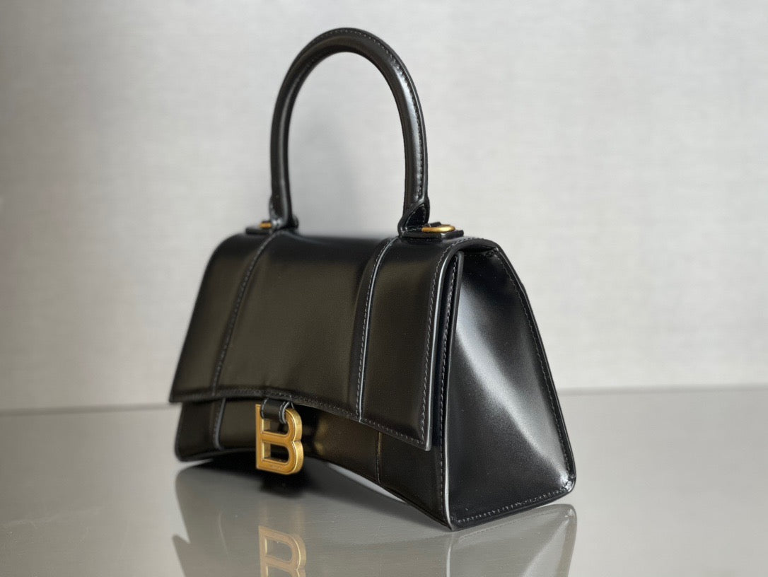 BAL HOURGLASS TOP HANDLE BAG