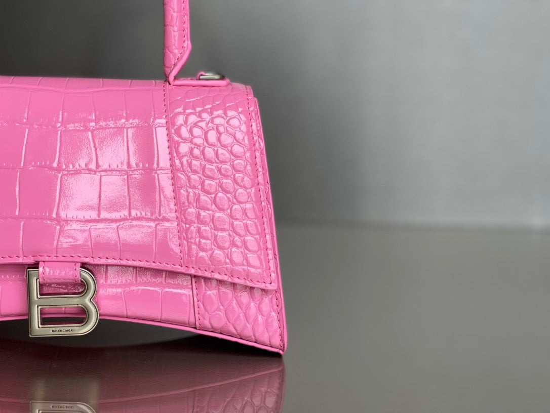 BAL HOURGLASS TOP HANDLE BAG