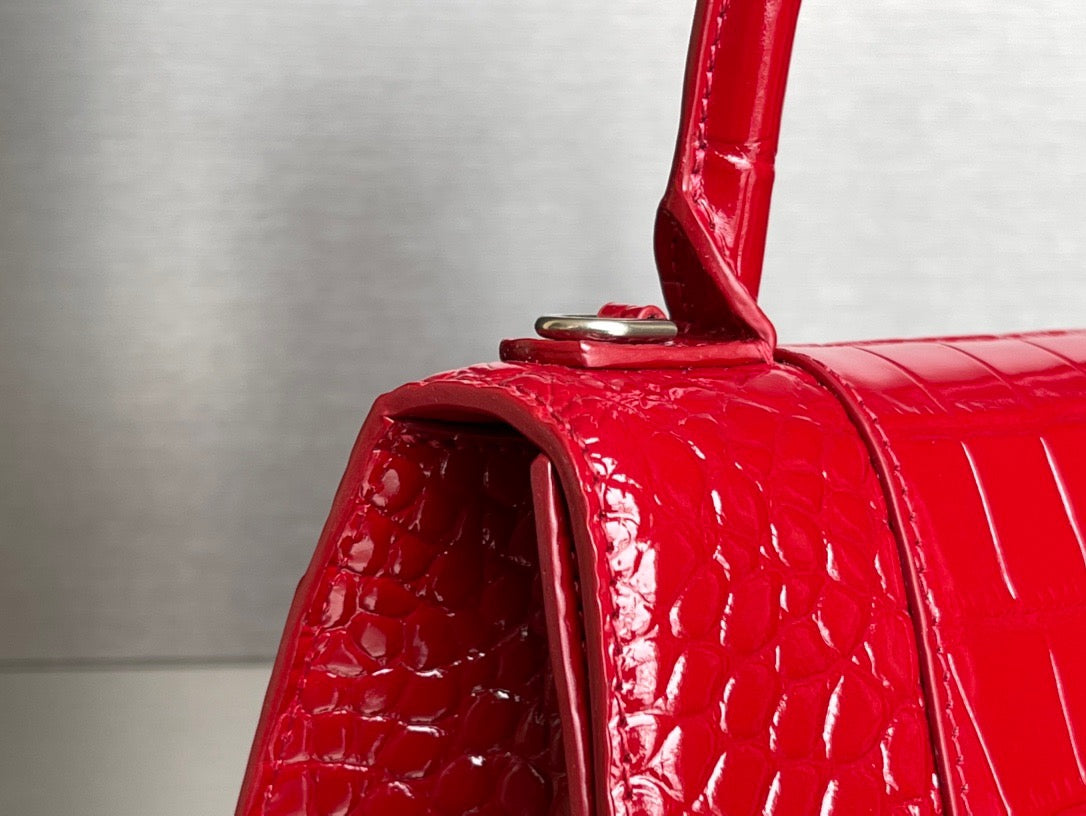 BAL HOURGLASS TOP HANDLE BAG