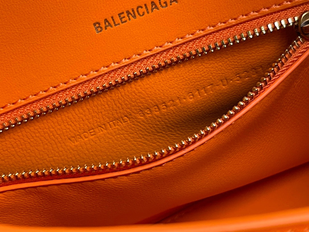BAL HOURGLASS TOP HANDLE BAG