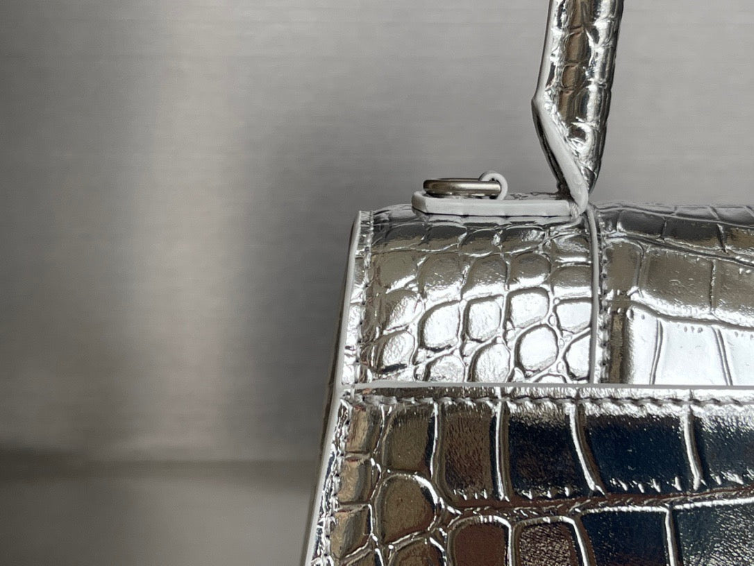 BAL HOURGLASS TOP HANDLE BAG