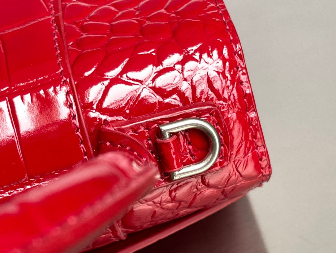 BAL HOURGLASS TOP HANDLE BAG
