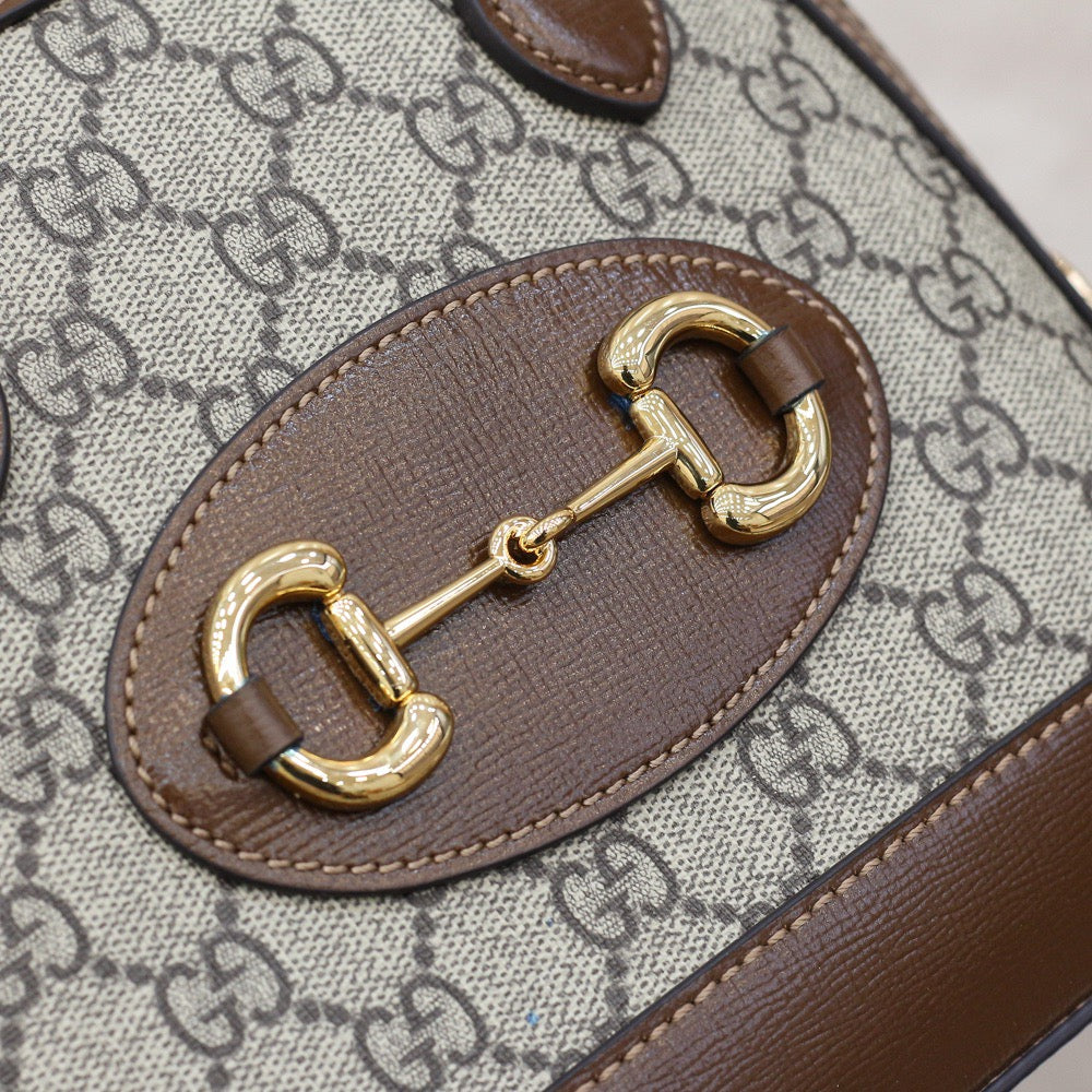 GG HORSEBIT 1955 MINI TOP HANDLE BAG
