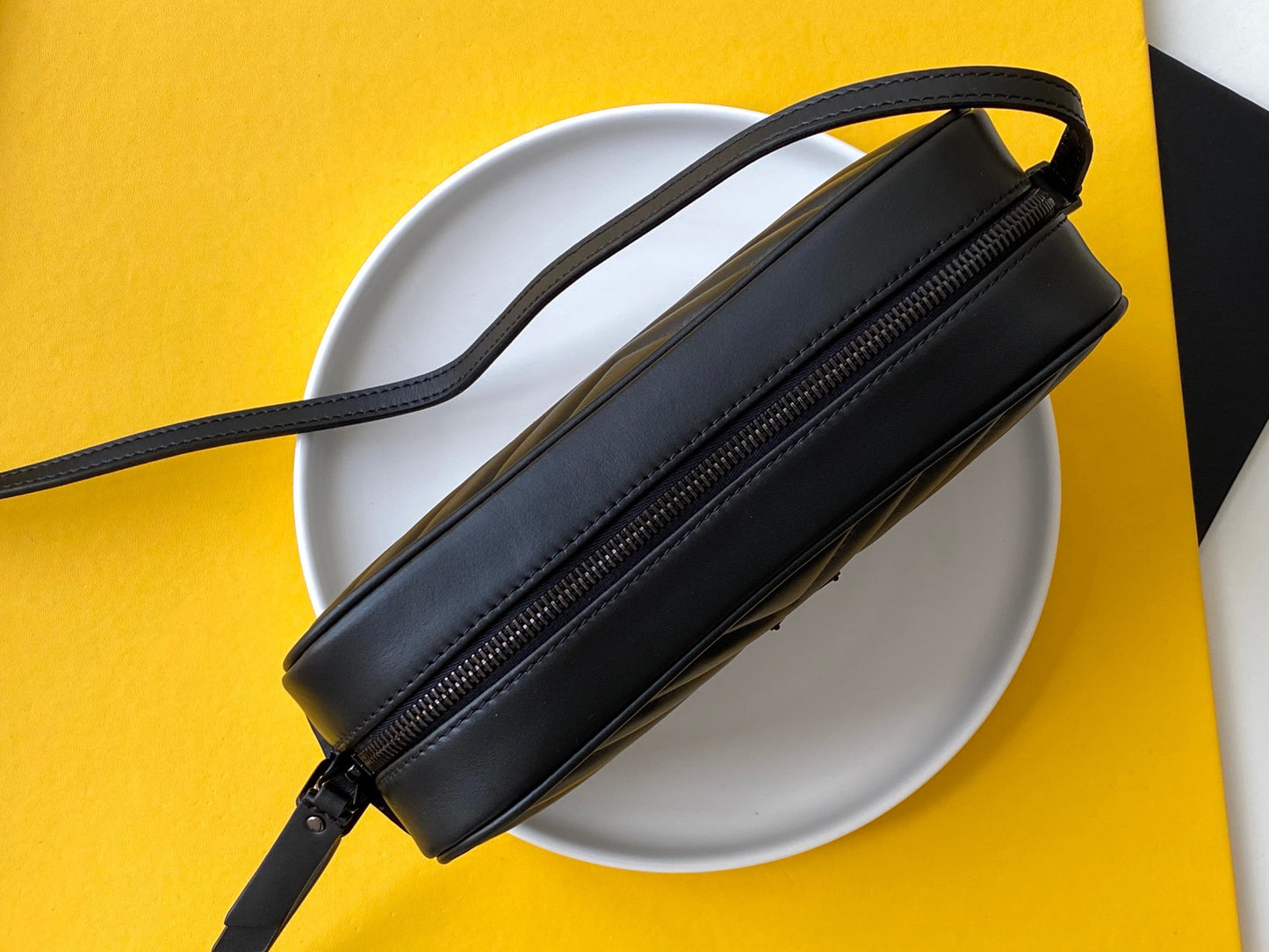 SL LOU CAMERA BAG IN QUILTED LEATHER