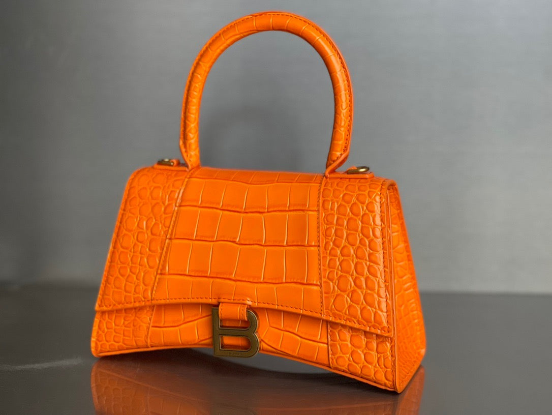 BAL HOURGLASS TOP HANDLE BAG