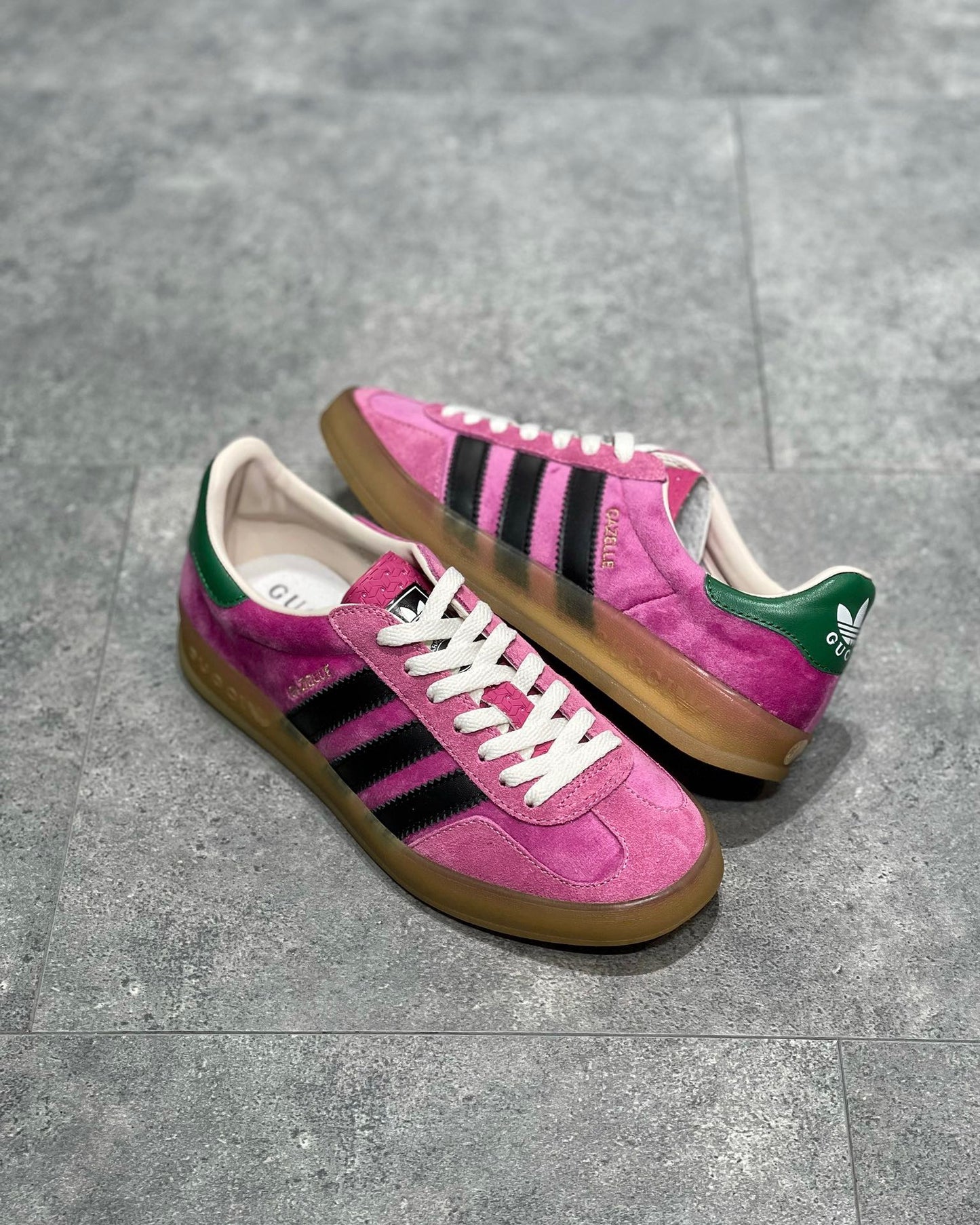 GG x ADID GAZELLE SNEAKER