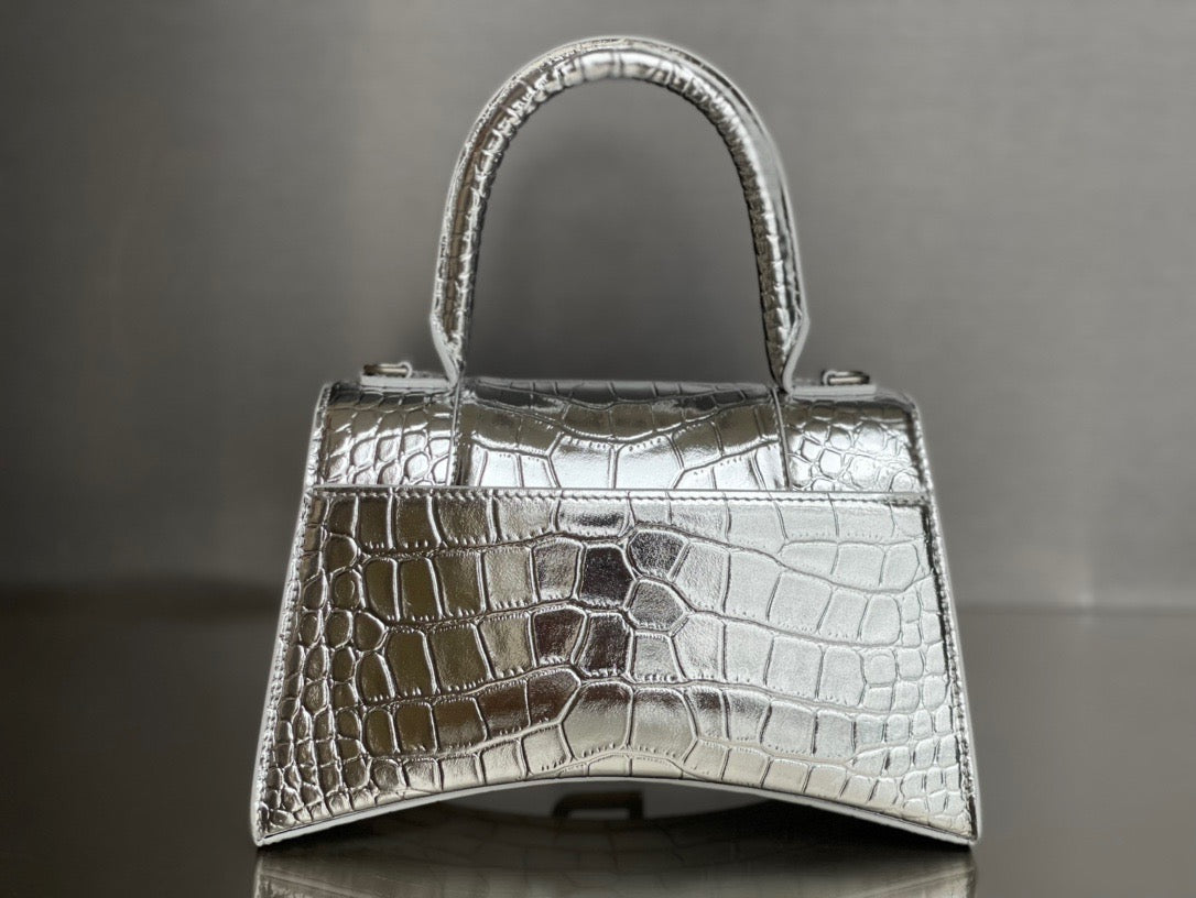 BAL HOURGLASS TOP HANDLE BAG