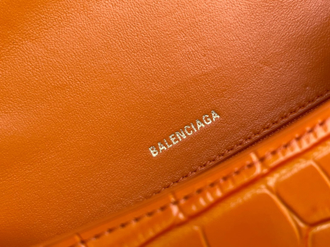 BAL HOURGLASS TOP HANDLE BAG