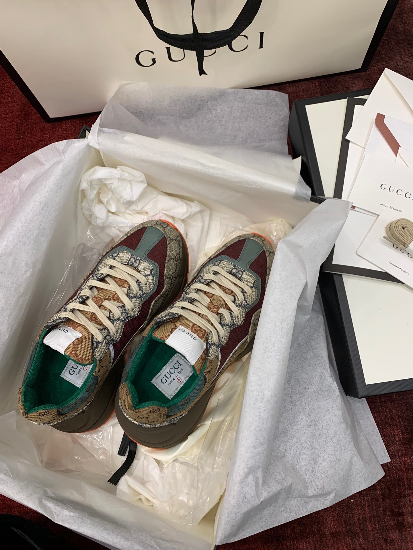 GG RHYTON SNEAKERS