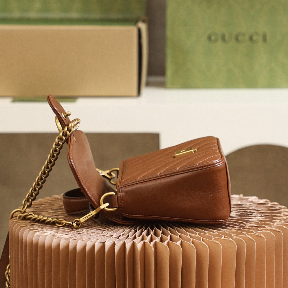 GG MARMONT MINI TOP HANDLE BAG