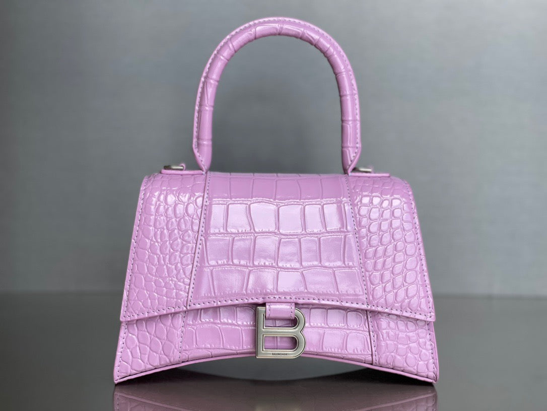 BAL HOURGLASS TOP HANDLE BAG