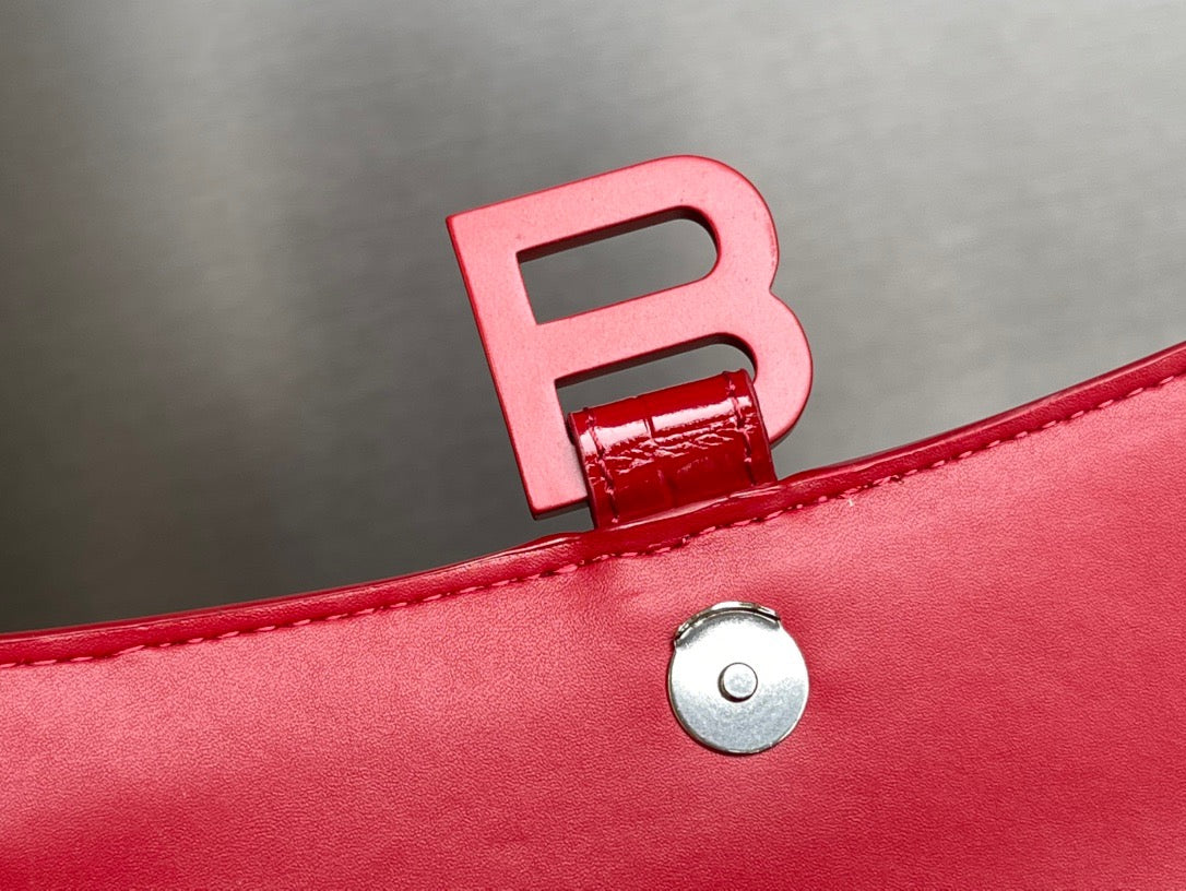 BAL HOURGLASS TOP HANDLE BAG