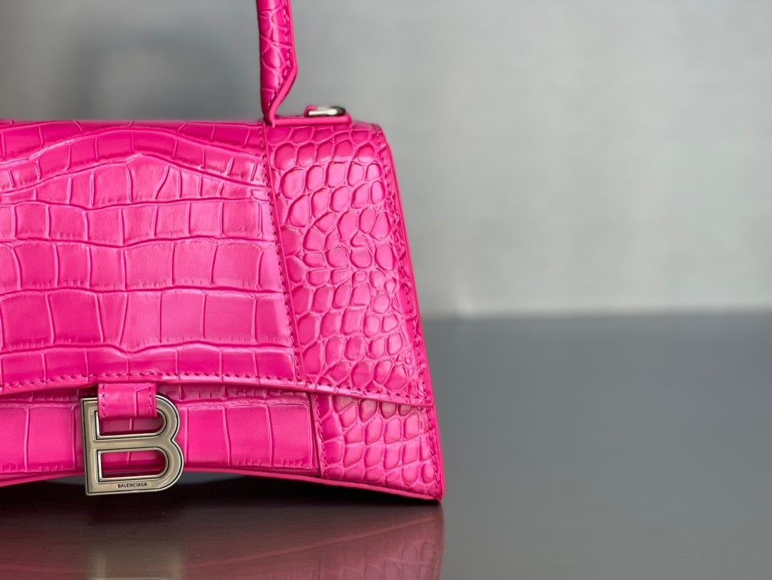 BAL HOURGLASS TOP HANDLE BAG