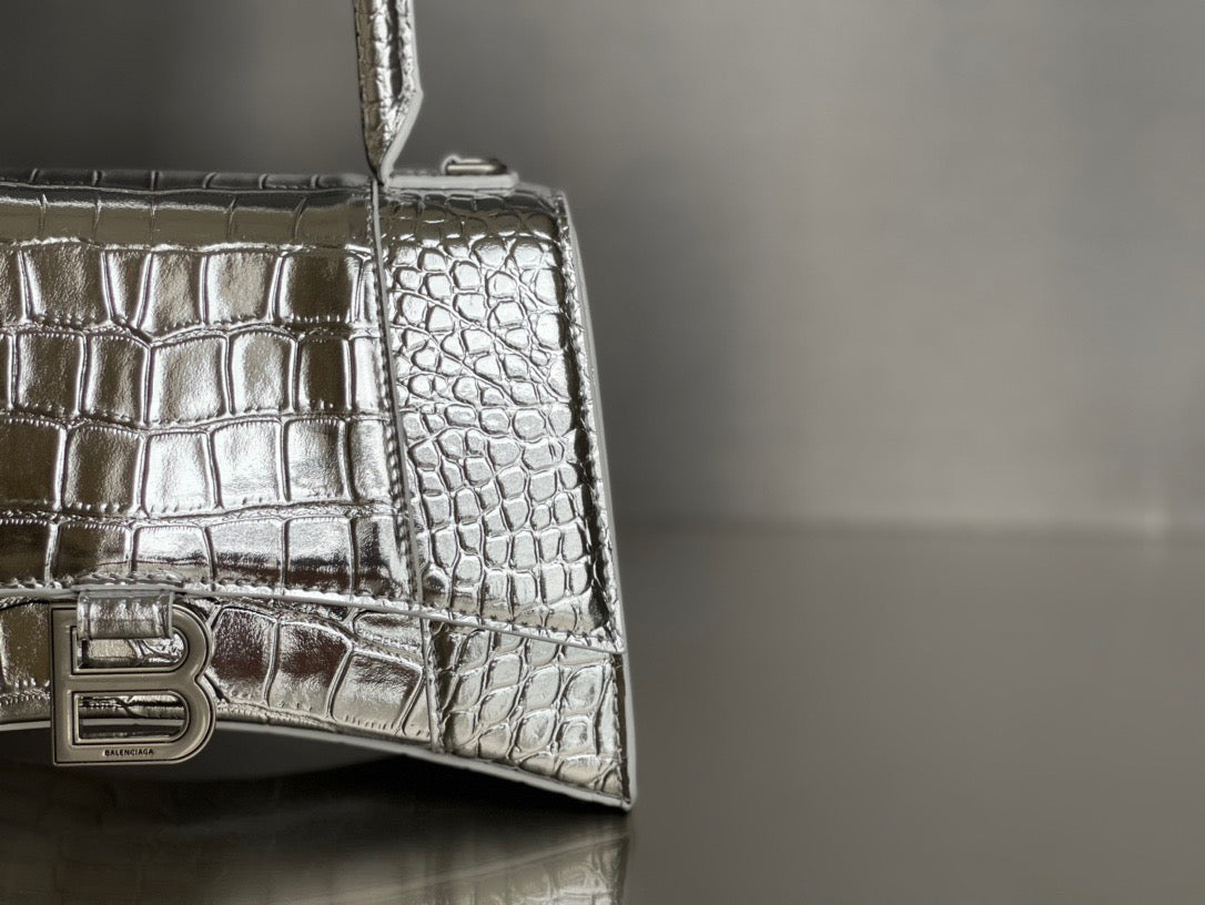 BAL HOURGLASS TOP HANDLE BAG
