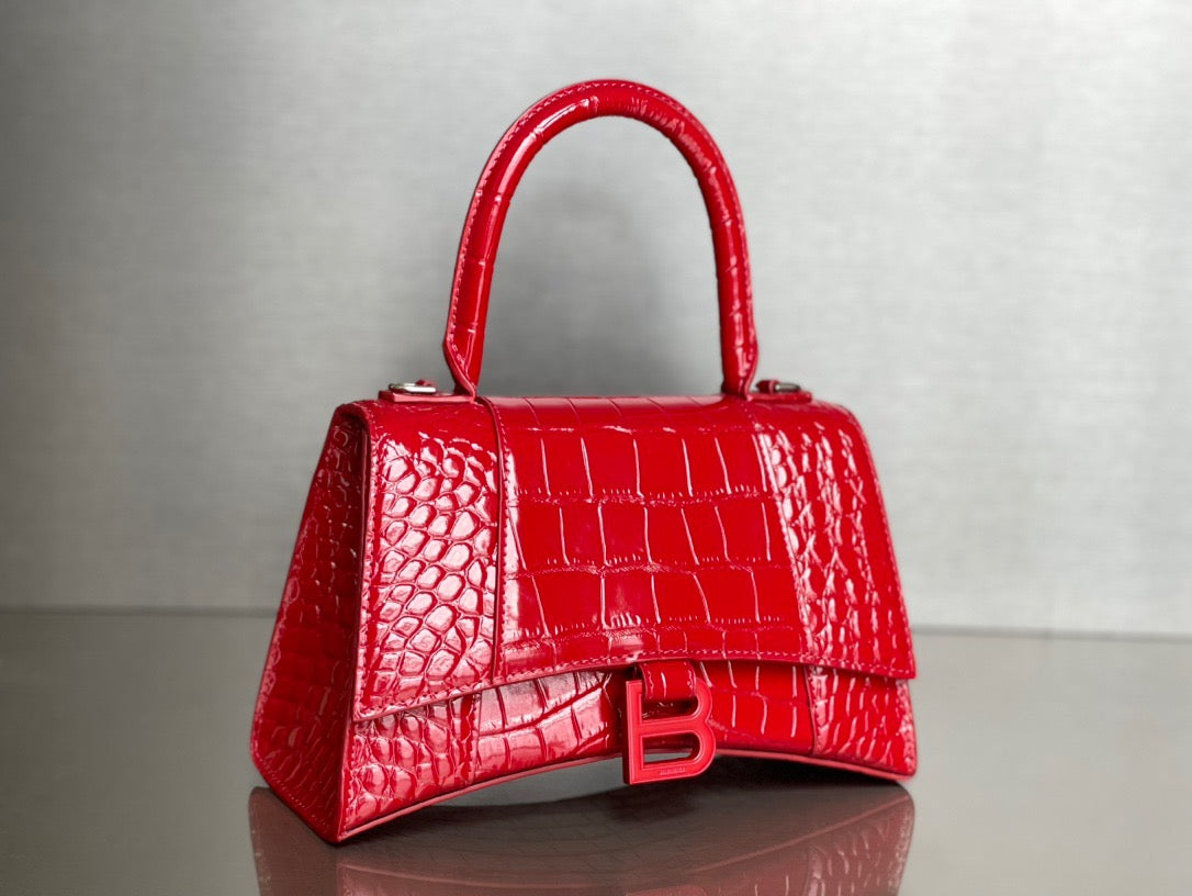 BAL HOURGLASS TOP HANDLE BAG