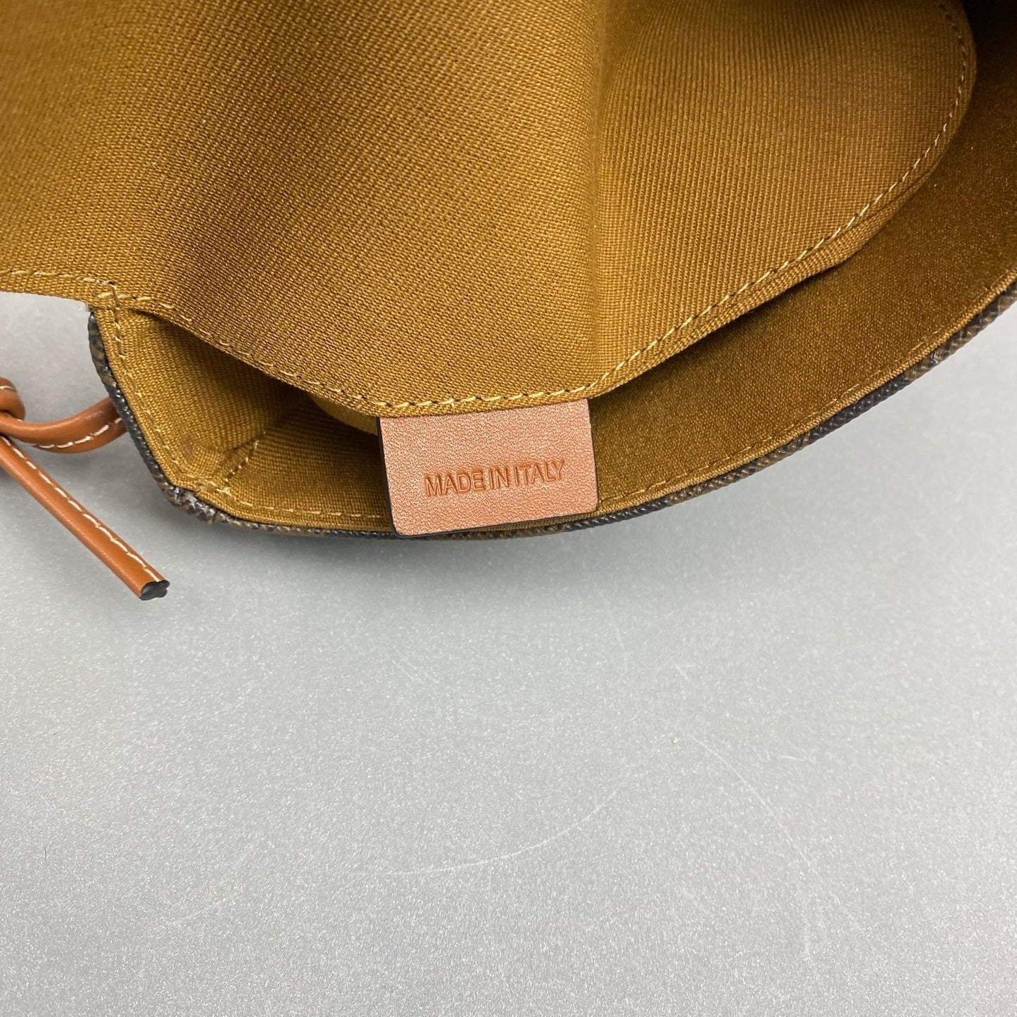 CEL TRIANGLE BAG IN TRIOMPHE CANVAS